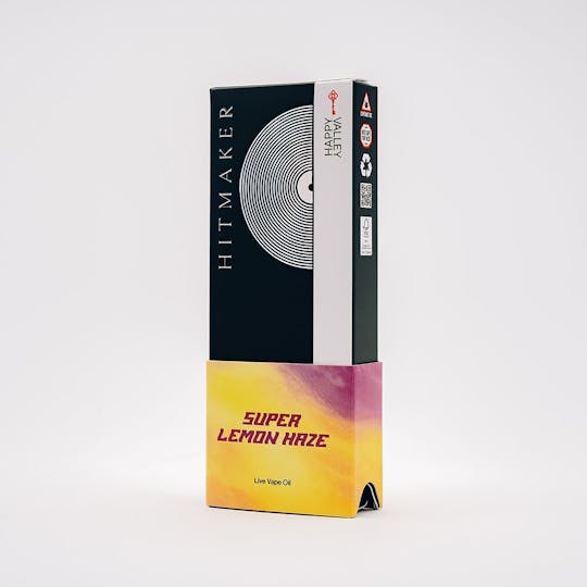 Happy Valley - Super Lemon Haze | Hitmaker Vape Disposable .5g - 1