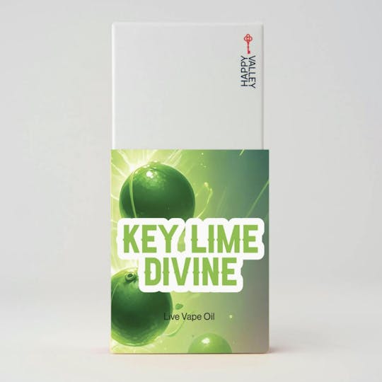 Happy Valley - Key Lime Divine | Live Vape Oil Cartridge 1g - 1