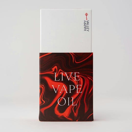 Happy Valley - Banana Jealousy | Live Vape Oil Cartridge .5g - 1