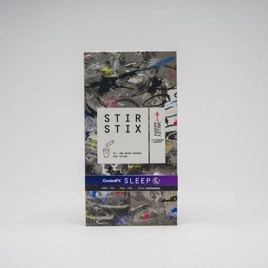 Happy Valley - Sleep - Unflavored | Curated FX Stir Stix 50mg THC - 1