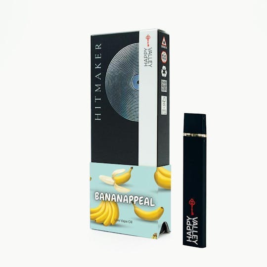 Happy Valley - Bananappeal | Hitmaker Vape Disposable .5g - 1