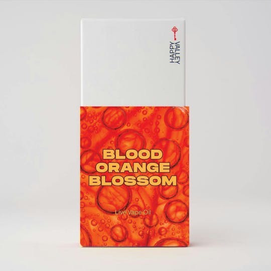 Happy Valley - Blood Orange Blossom | Live Vape Oil Cartridge .5g - 1