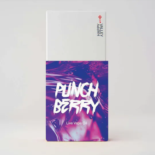 Happy Valley - Punchberry | Live Vape Oil Cartridge .5g - 1