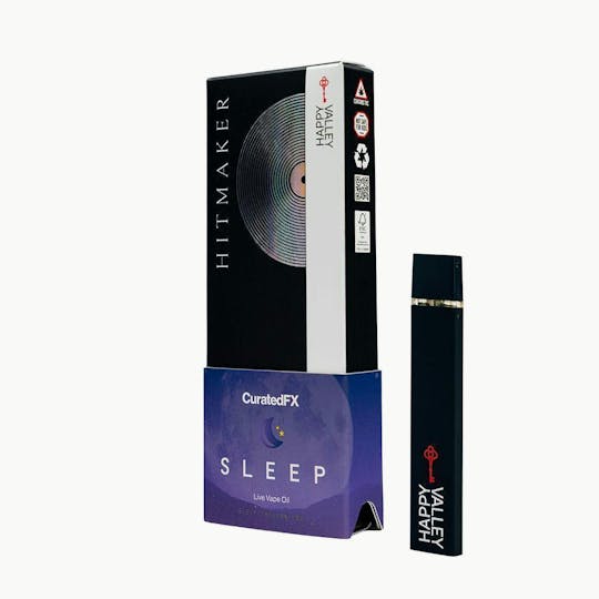 Happy Valley - CuratedFx - SLEEP | Hitmaker Vape Disposable .5g - 1