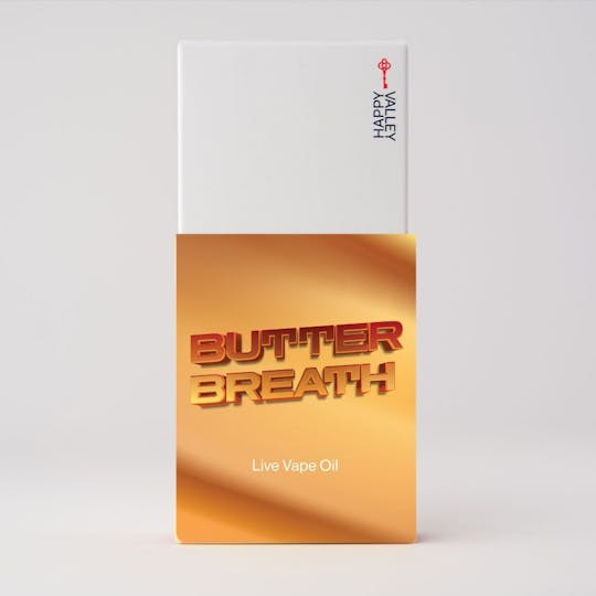 Happy Valley - Butter Breath | Live Vape Oil Cartridge 1g - 1