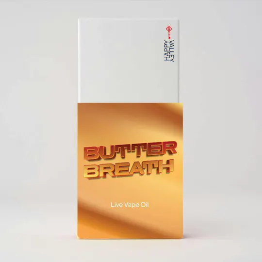 Happy Valley - Butter Breath | Live Vape Oil Cartridge 1g - 1