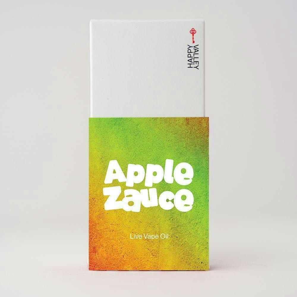 Happy Valley - Apple Zauce | Live Vape Oil Cartridge .5g - 1