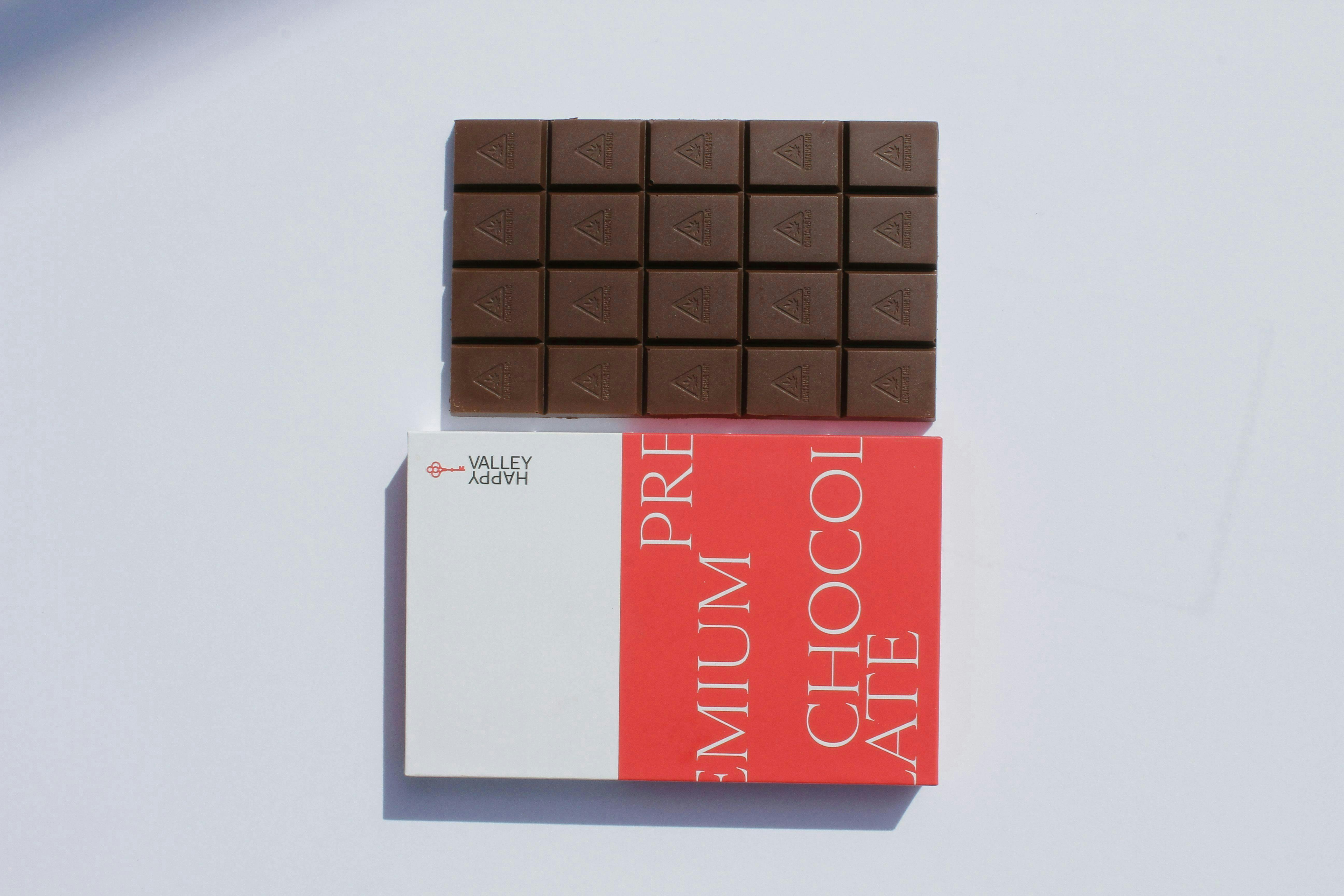 Happy Valley - Dark Chocolate | Chocolate 1000mg THC - Medical - 1