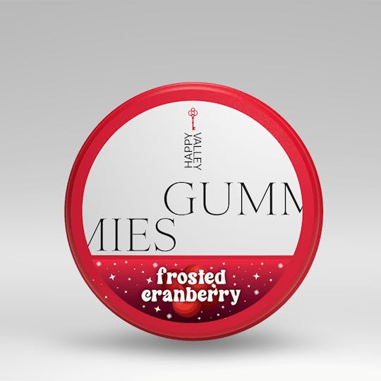 Happy Valley - Frosted Cranberry | Gummies 100mg THC - 1