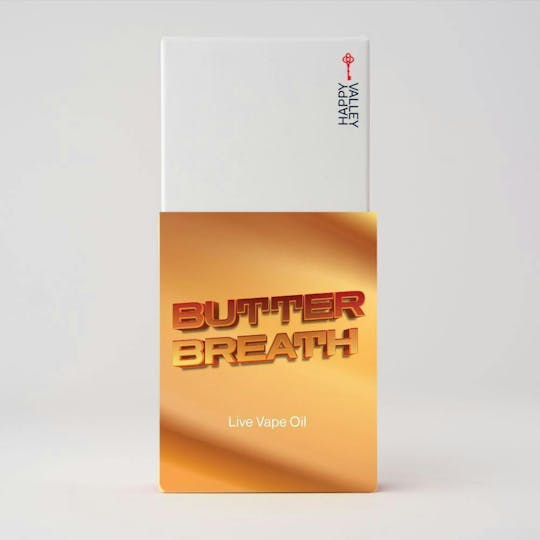 Happy Valley - Butter Breath | Live Vape Oil Cartridge .5g - 1
