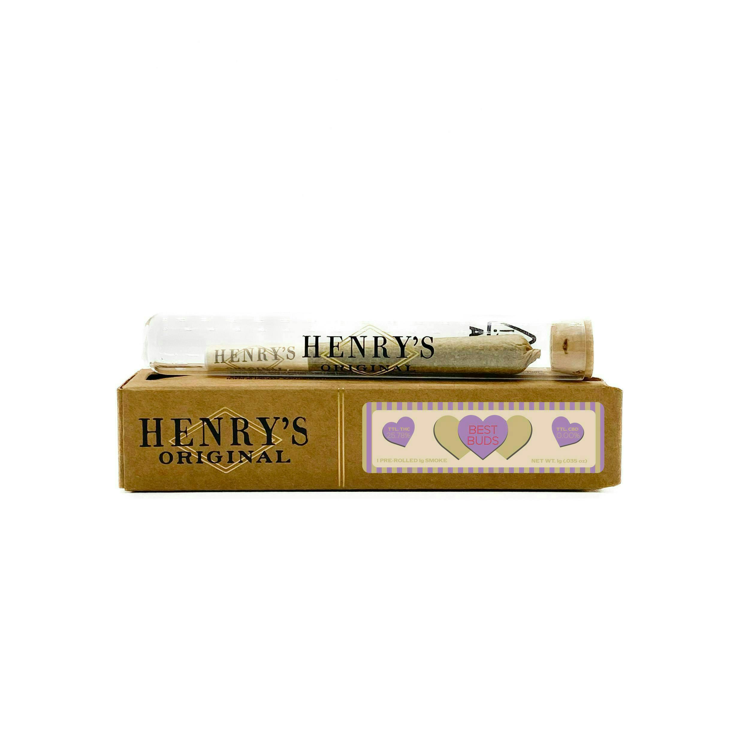 Henry's Original - Henry's Original | Best Buds | Joint | 1g - 1