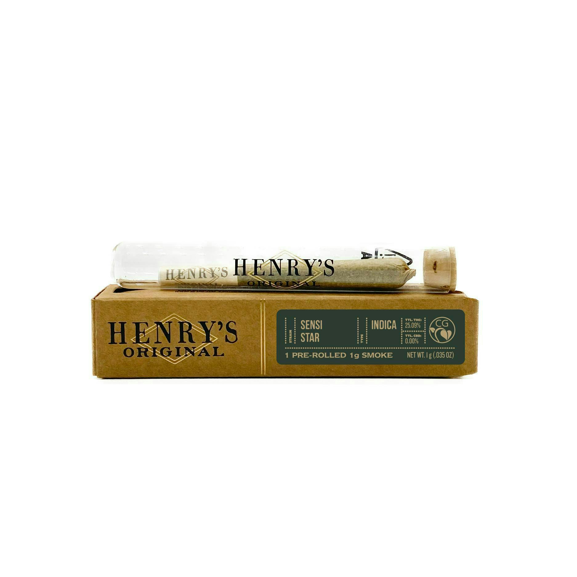 Henry's Original - Henry's Original | Sensi Star | Joint | 1g - 1