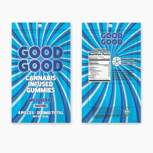 Good Good - Good Good | Wild Berry Gummies | 200mg | 4pk | 50mg/ea - 1
