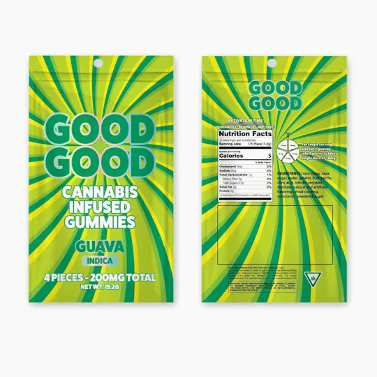 Good Good - Good Good | Guava Gummies | 200mg | 4pk | 50mg/ea - 1