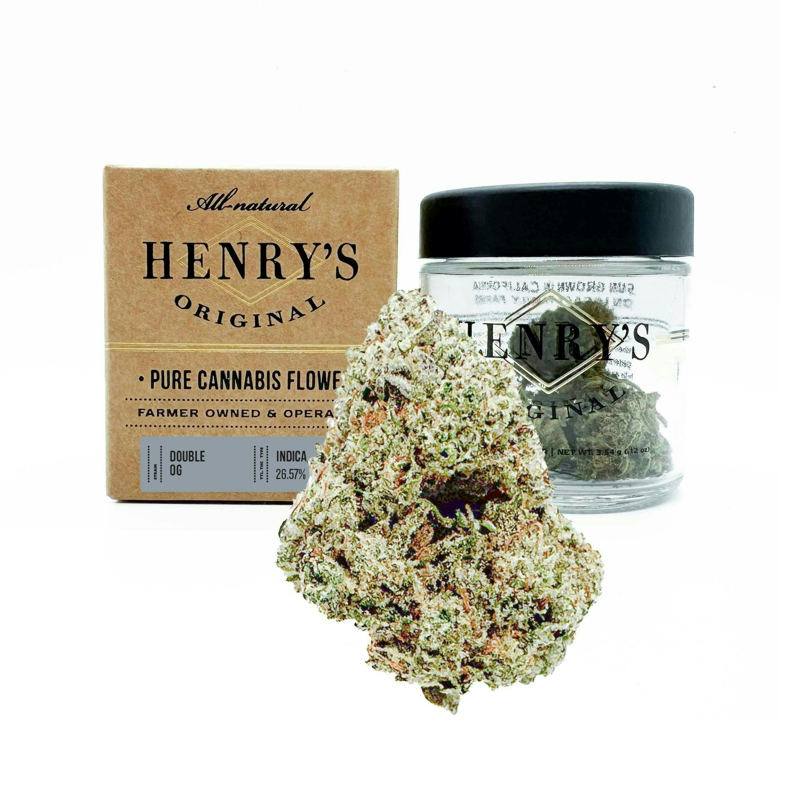 Henry's Original - Henry’s Original | Double OG | Jar Big Buds | 3.5g - 1