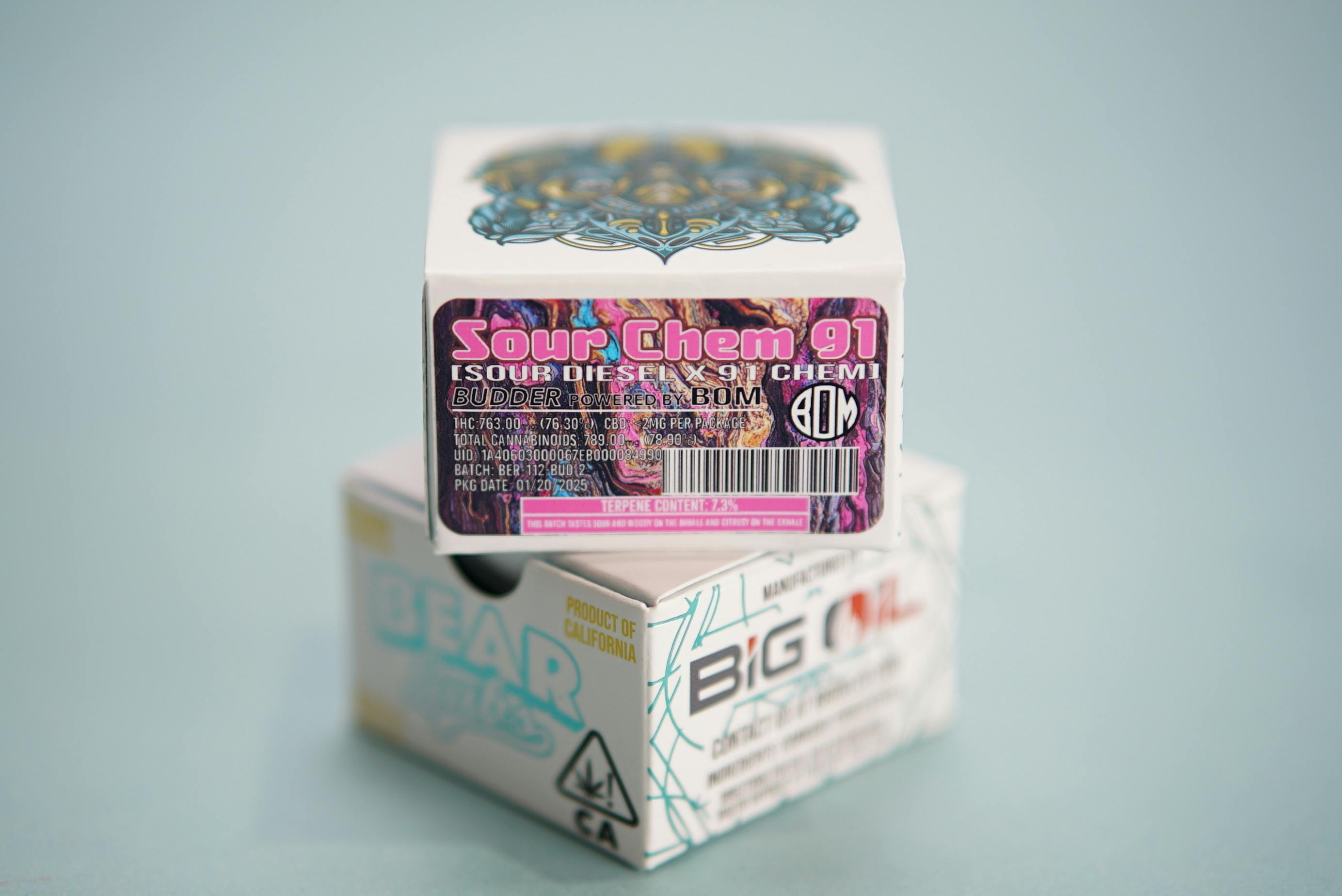 Bear Labs - BEAR Labs - Sour Chem 91 - Tier 2 Live Resin Budder - 1