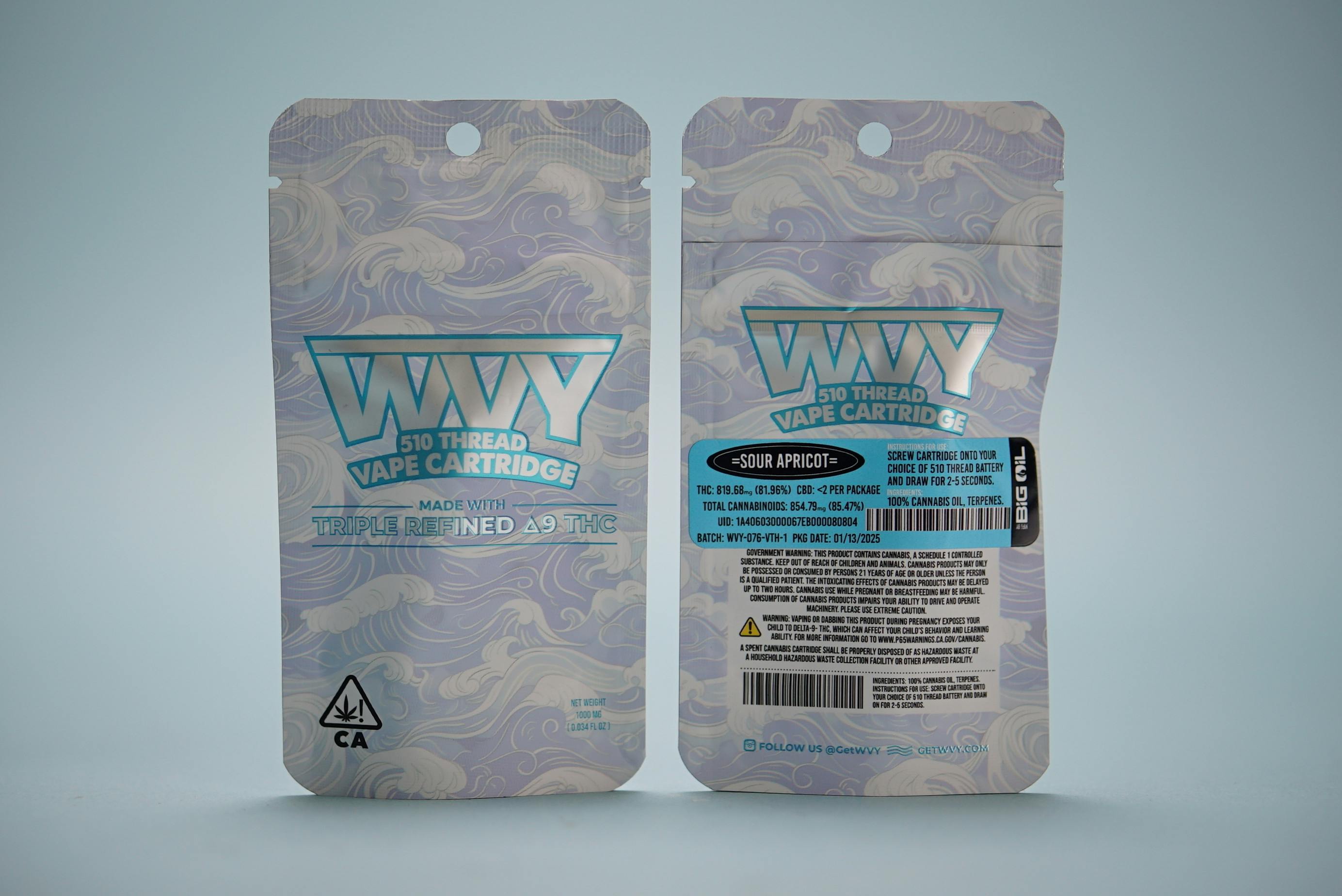 WVY - WVY - Sour Apricot - 510 Threaded - Cartridge - 1