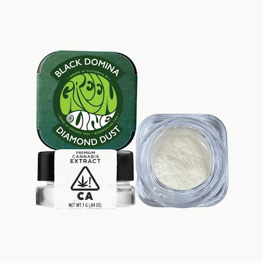 Greenline - Black Domina - Diamond Dust - Extract - Indica - 1g - 1
