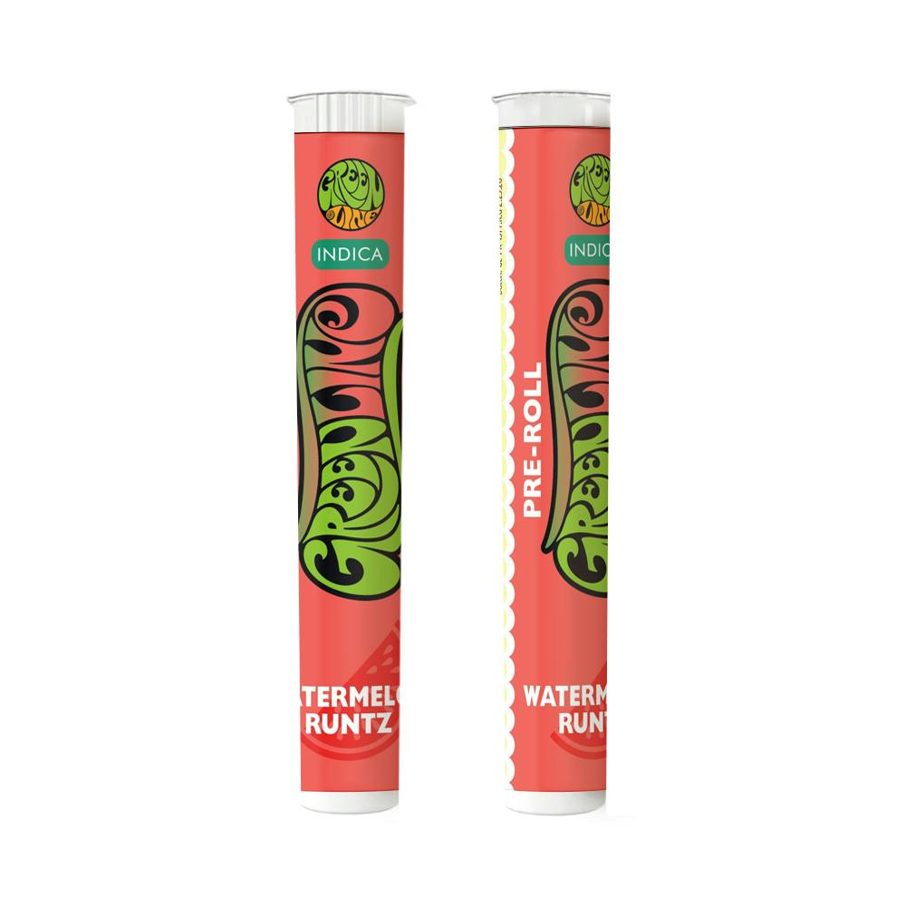 Greenline - Watermelon Runtz - Indoor Flower Pre-Roll - Indica - 1g - 1