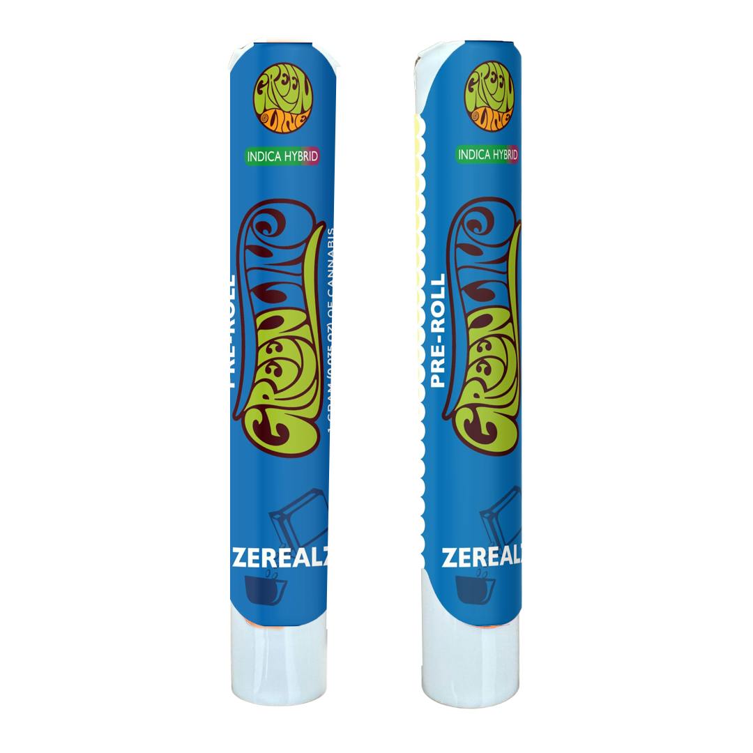 Greenline - Zerealz - Indoor Flower Pre-Roll - Indica Hybrid - 1g - 1
