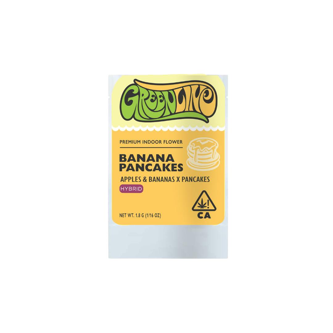Greenline - Banana Pancakes - 1/16 oz - Indoor - Hybrid - 1.8g - 1