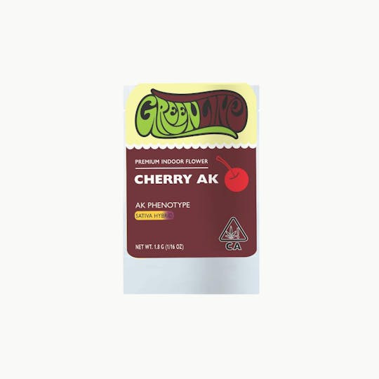 Greenline - Cherry AK - 1/16 oz - Indoor - Sativa Hybrid - 1.8g - 1