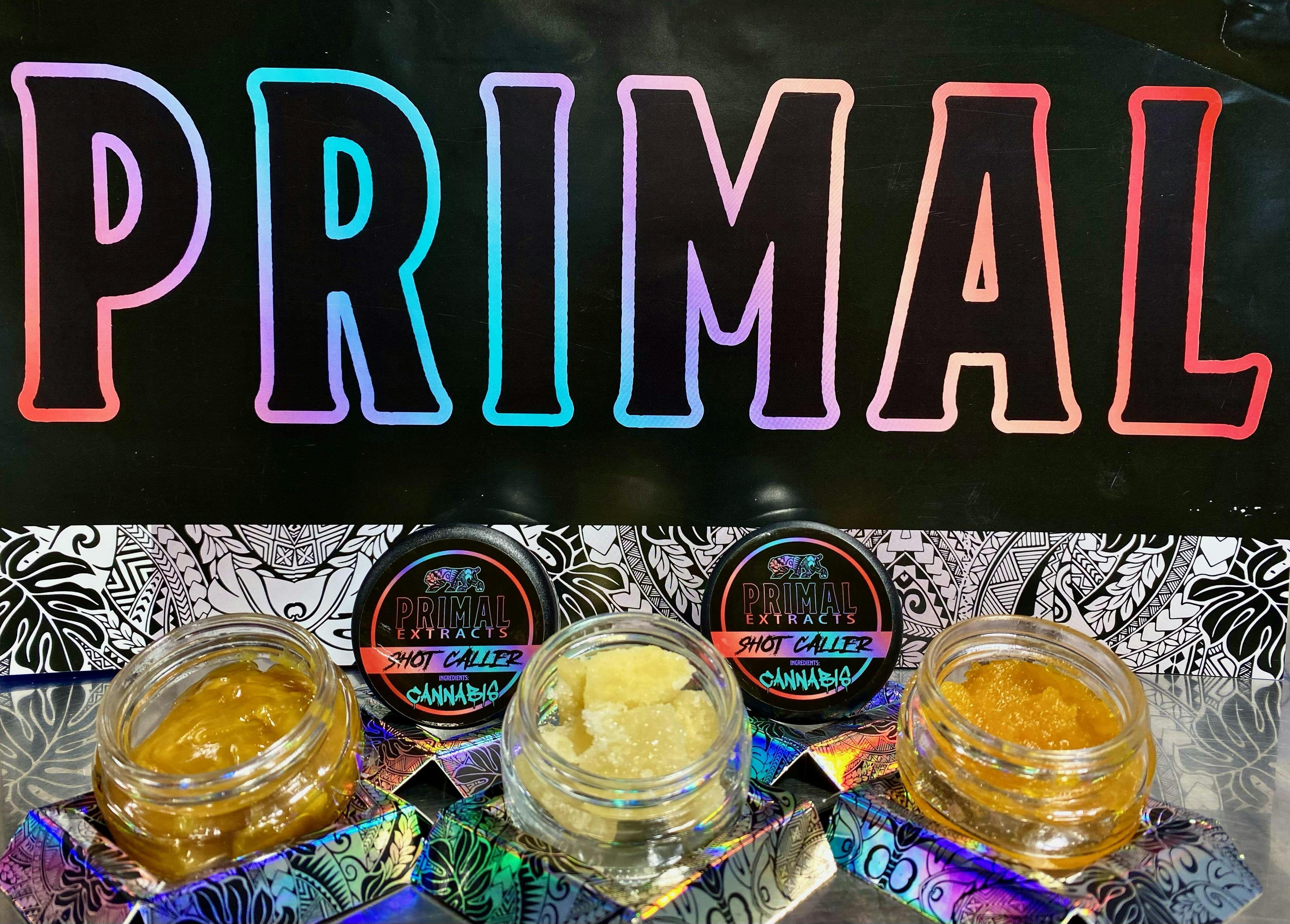 Primal Cannabis - 14 gram Girl Scout Cookies Live Sugar Shot Caller Jar - 1