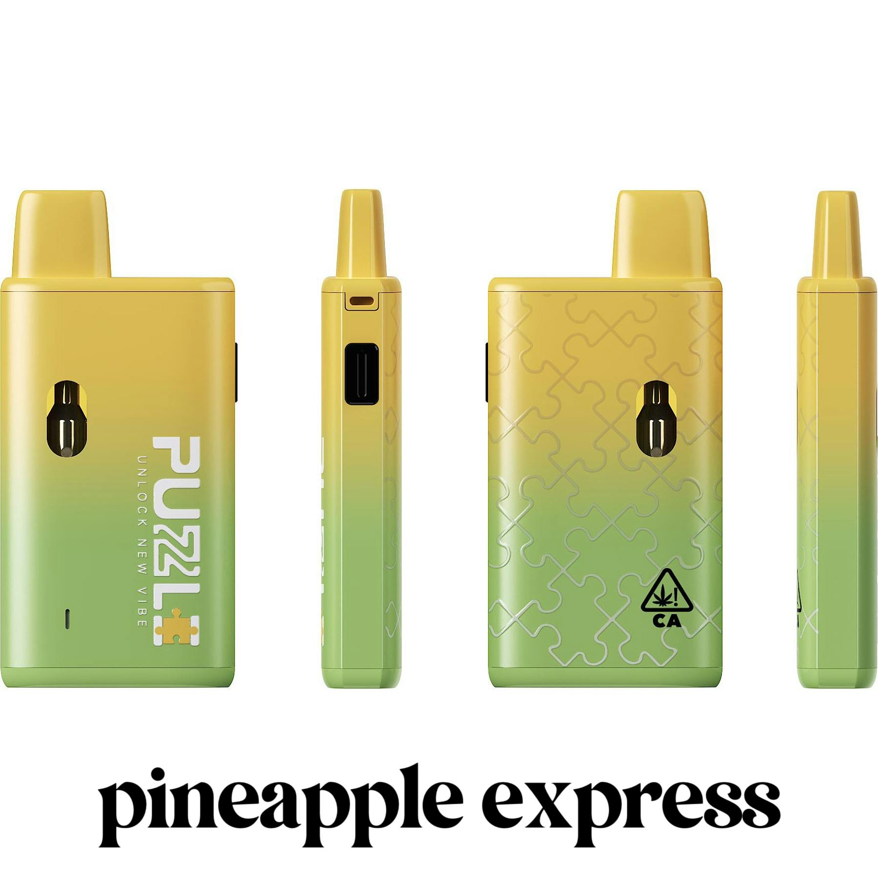 puzzle - PINEAPPLE EXPRESS 100% LIVE RESIN DISPOSABLE - 1