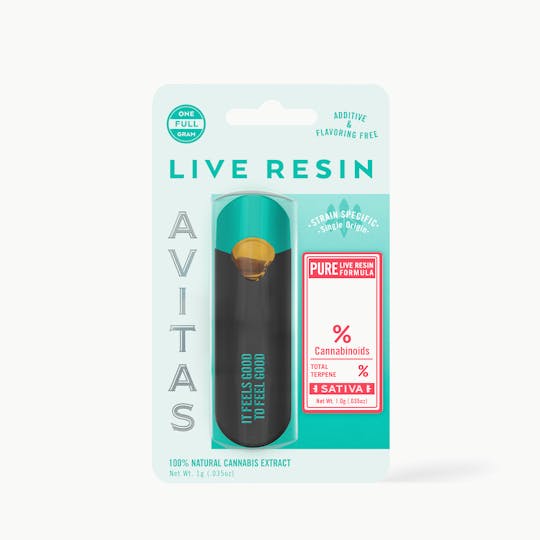 Avitas - Afghani Thai Pure Live Resin All in One 1g - 1
