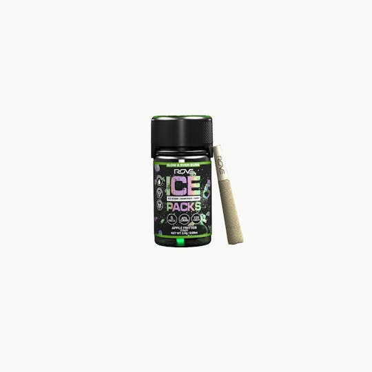 ROVE - Apple Fritter | Ice Packs Rosin, Diamond, Hash Infused | 5pk - 1