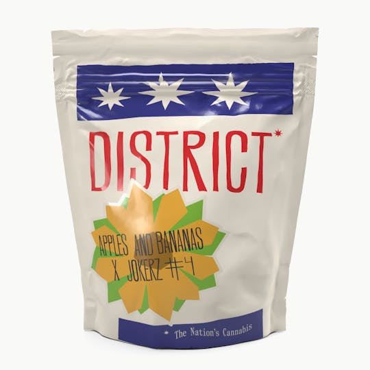 District Cannabis - Apples & Bananas x Jokerz #4 Flower - 1