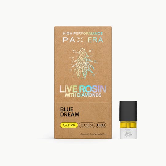 PAX - Live Rosin with Diamonds - Blue Dream 0.5g - 1
