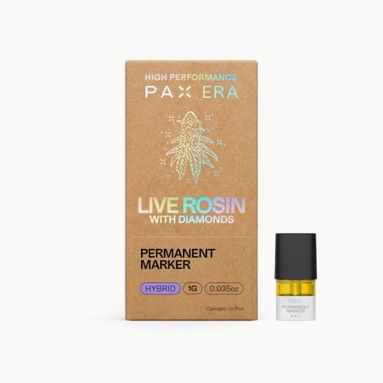 PAX - Live Rosin with Diamonds | Permanent Marker 1g - 1