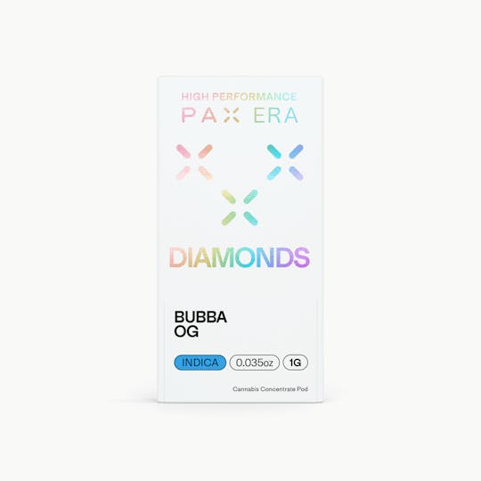 PAX - Diamonds - Bubba OG 1g - 1