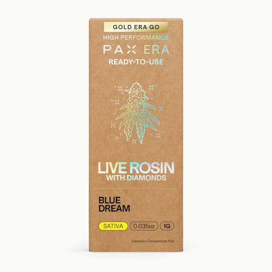 PAX - Ready to Use - Live Rosin with Diamonds Blue Dream 1g - 1