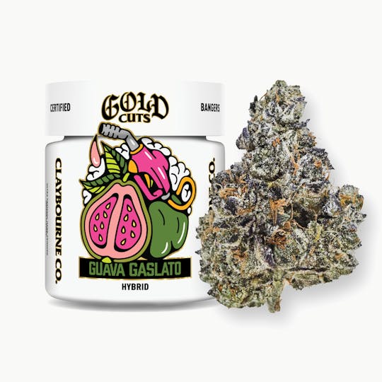 Claybourne Co. - Guava Gaslato (3.5g) - Gold Cuts - 1