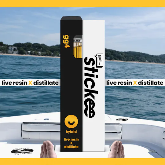 Stickee - STICKEE | GG4 | Live Resin Disposable | 1G - 1
