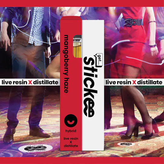 Stickee - STICKEE | Mangoberry Haze | Live Resin Disposable | 1G - 1