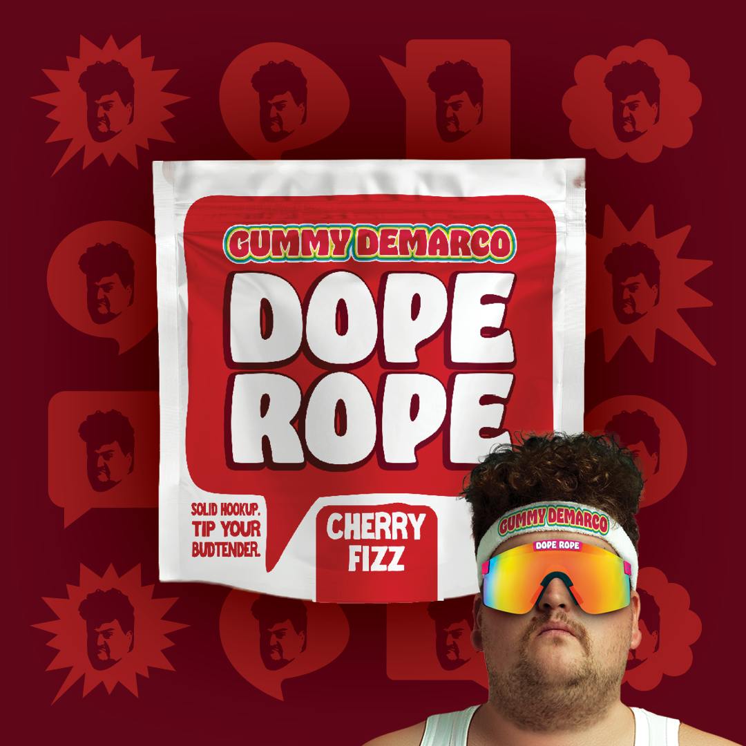 Dope Rope - DOPE ROPE | Cherry Fizz | 200MG | Premium Gummy Rope - 1