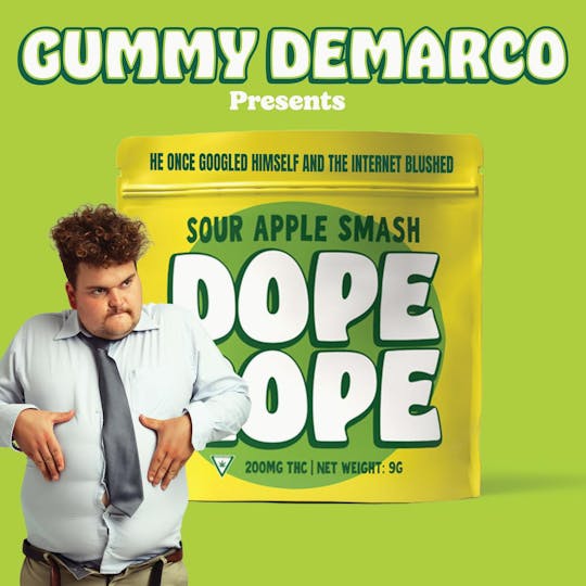 Dope Rope - Dope Rope | ππ₯ Sour Apple Smash| π¦β
 ENDORSED BY A LLAMA | 200MG - 1