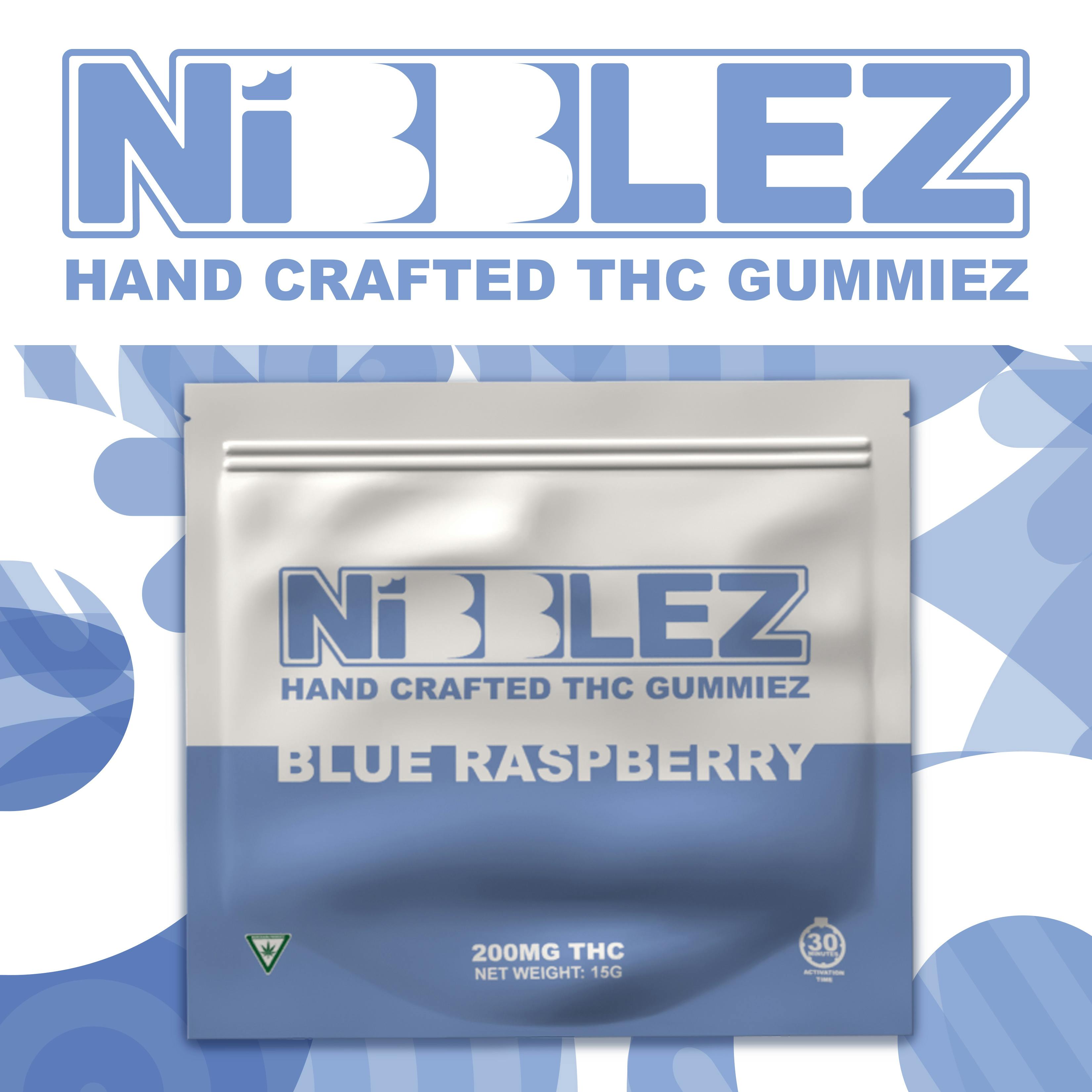 Nibblez - Nibblez | Blue Raspberry | 200MG - 1