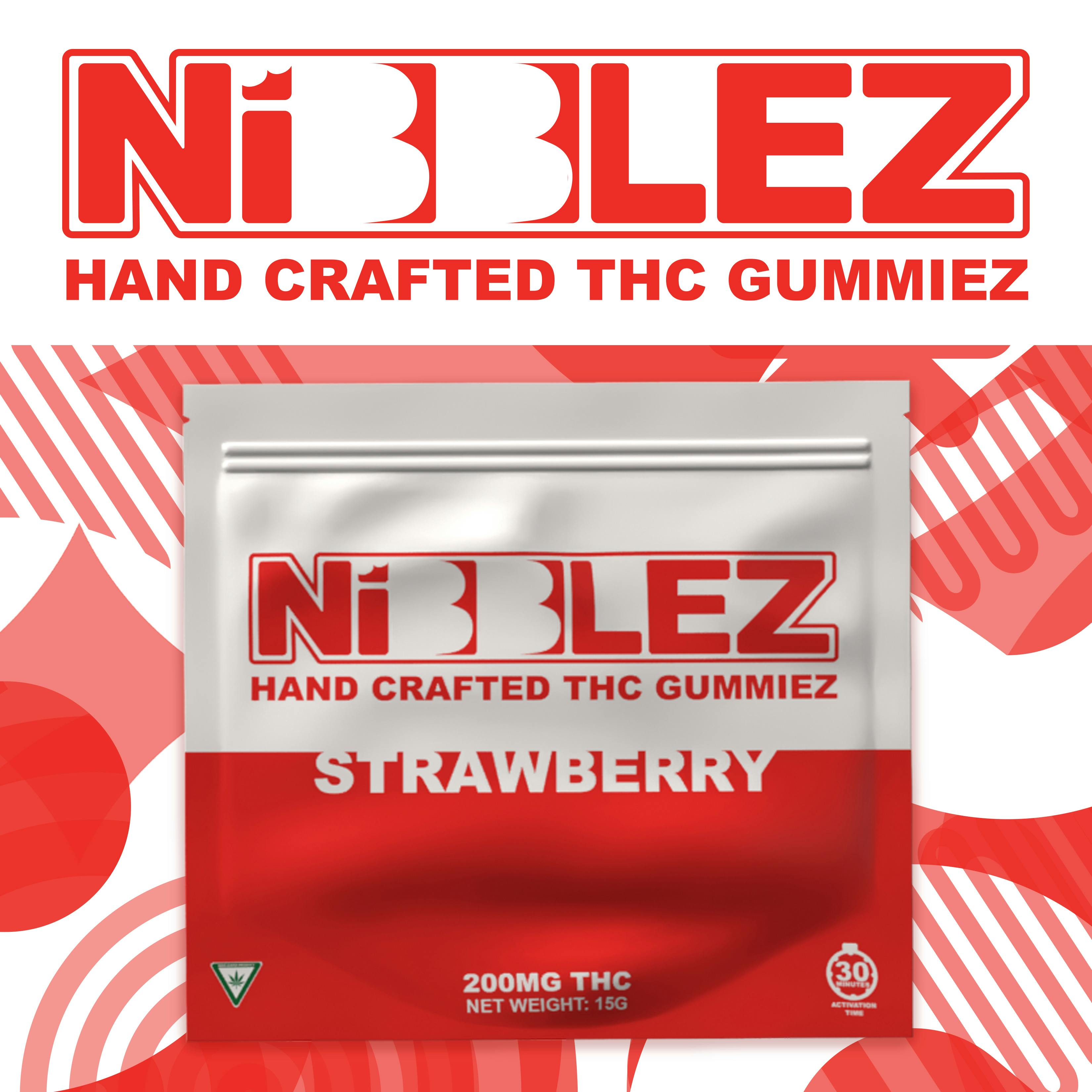 Nibblez - Nibblez | Strawberry | 200MG - 1