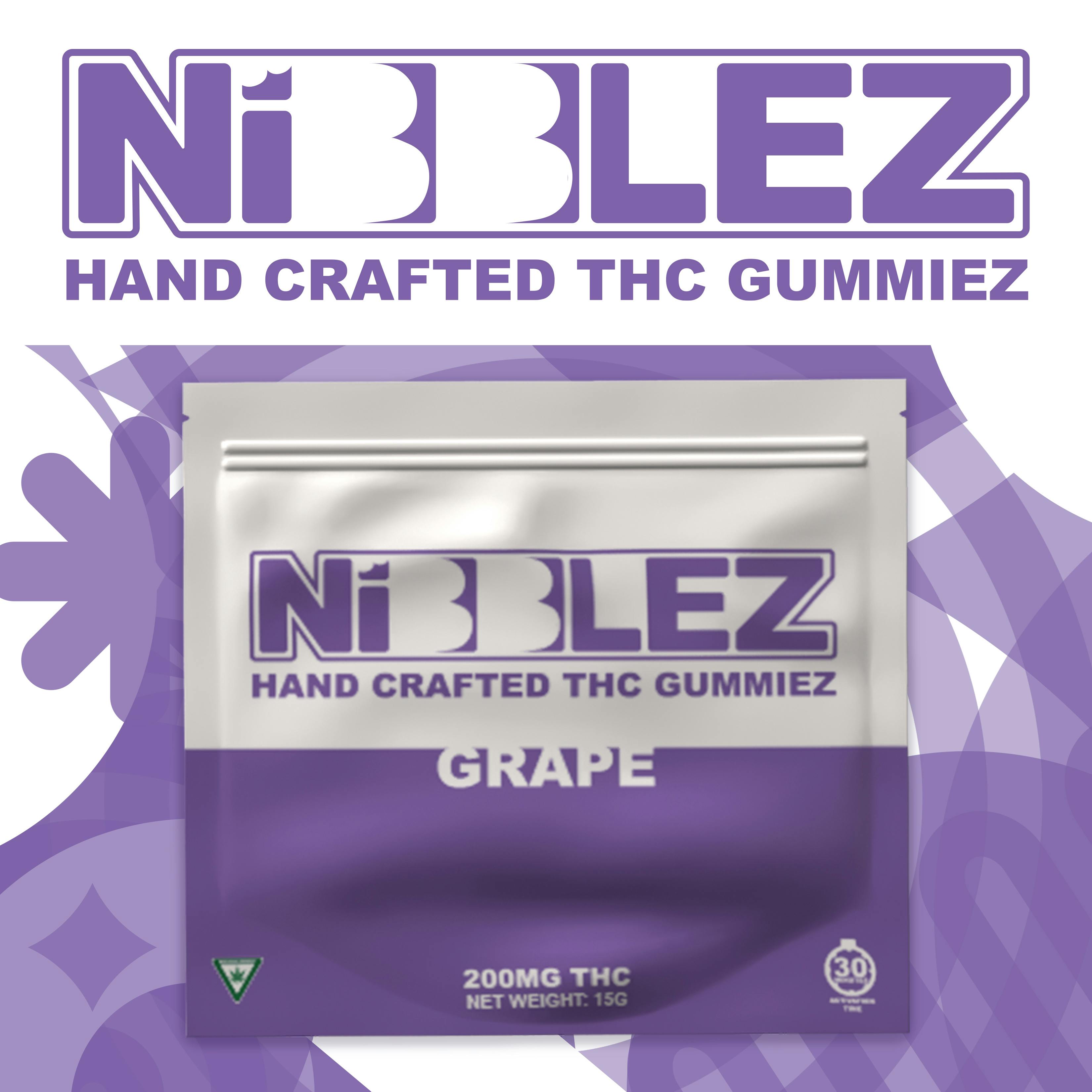 Nibblez - Nibblez | Grape | 200MG - 1