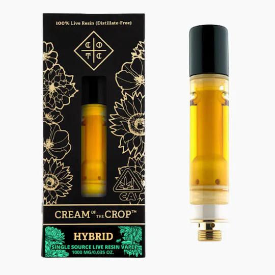 Cream of the Crop - Gelato Breath | Live Resin Vape Cartridge | 1g - 1