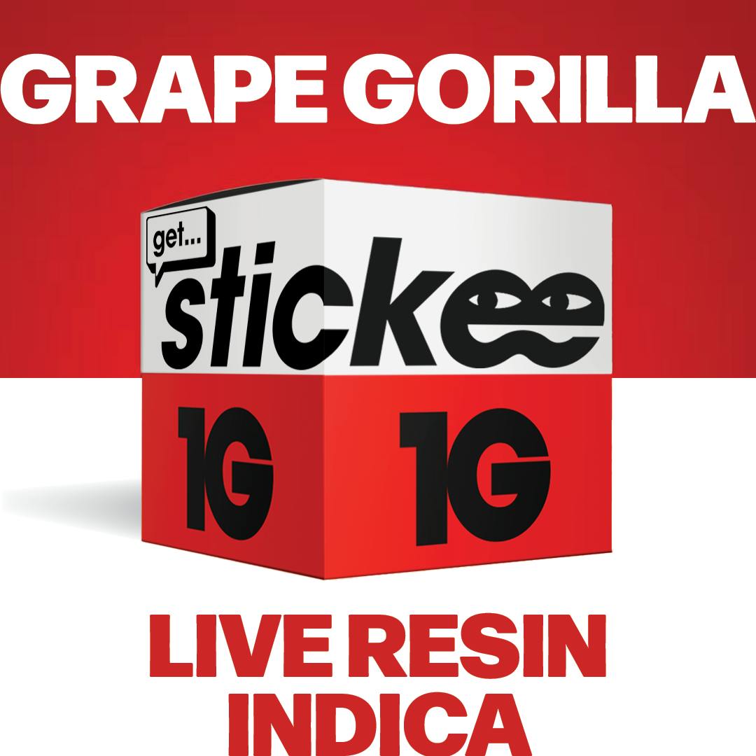 Stickee - Stickee | 1g Live Resin | Grape Gorilla - 1
