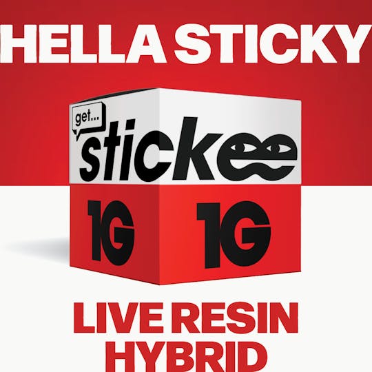 Stickee - STICKEE | Hella Sticky | 1G | Live Resin Concentrate - 1