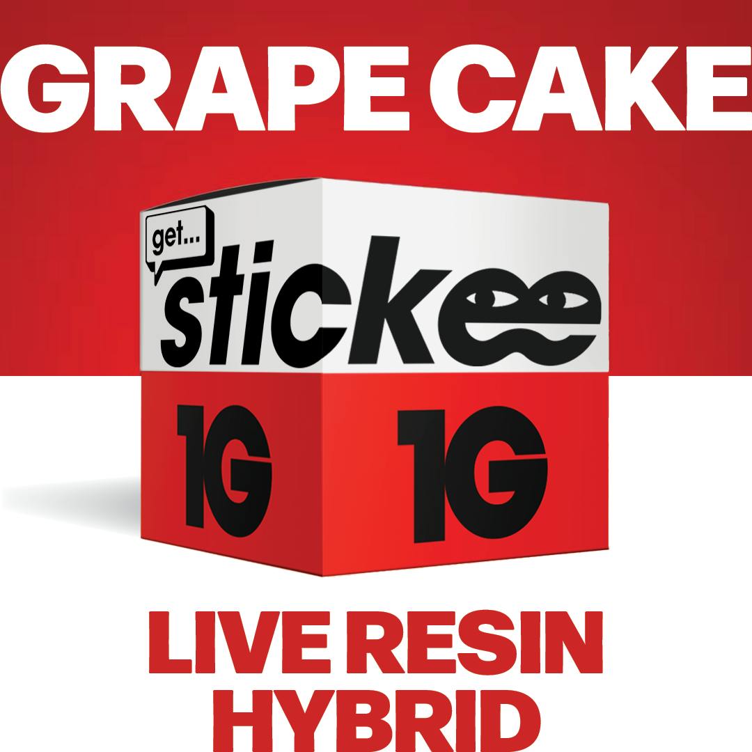 Stickee - STICKEE | Grape Cake| 1G | Live Resin Concentrate - 1