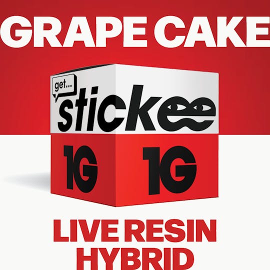 Stickee - STICKEE | Grape Cake| 1G | Live Resin Concentrate - 1