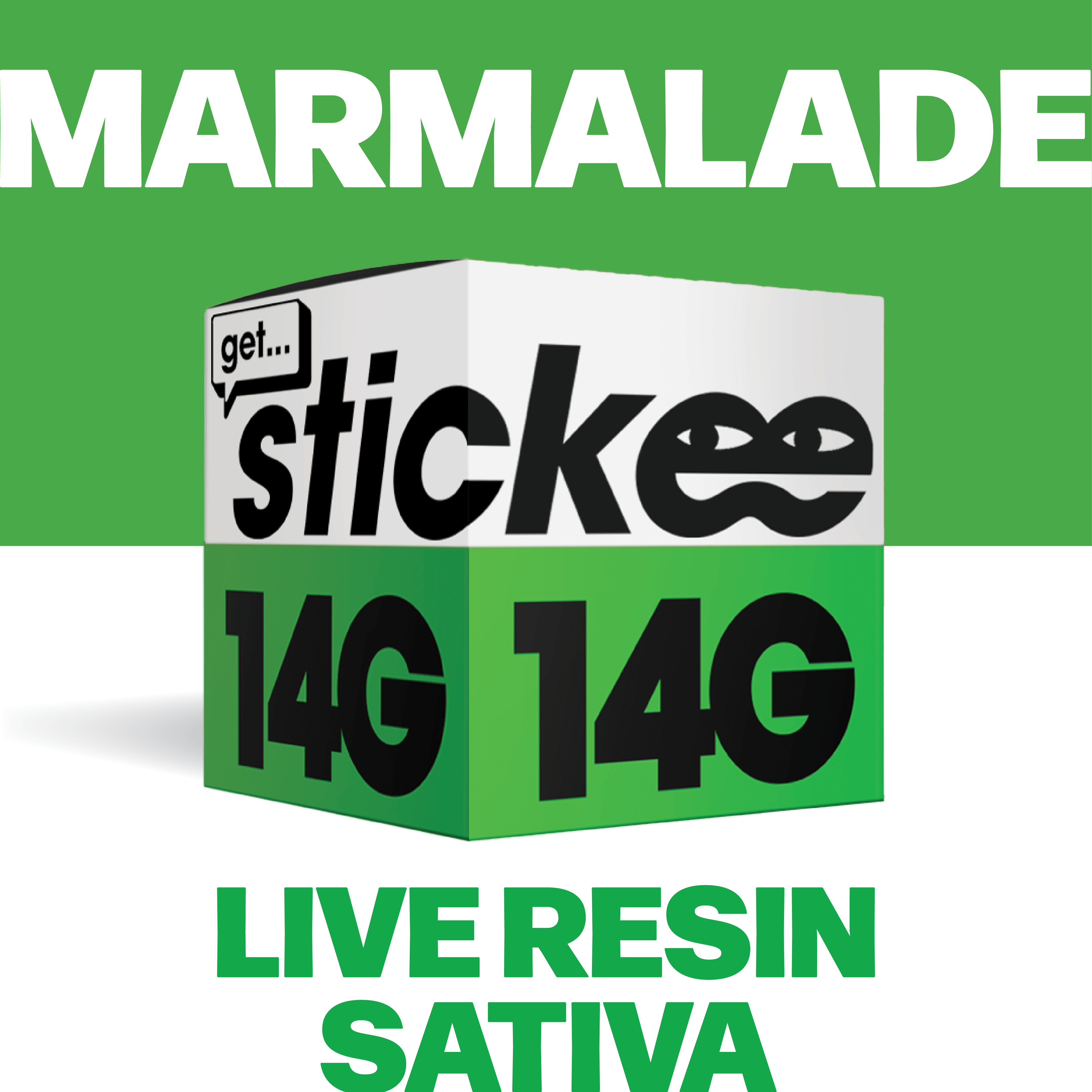 Stickee - STICKEE | Marmalade| 14G | Live Resin Concentrate - 1