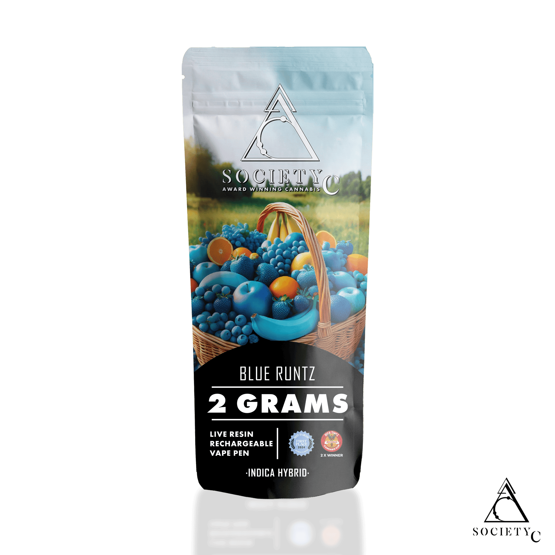 Society C - Society C | Blue Runtz | Live Resin Disposable | 2g - 1